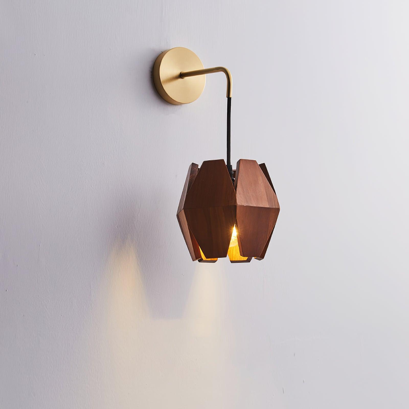 Wood Astris Wall Lamp