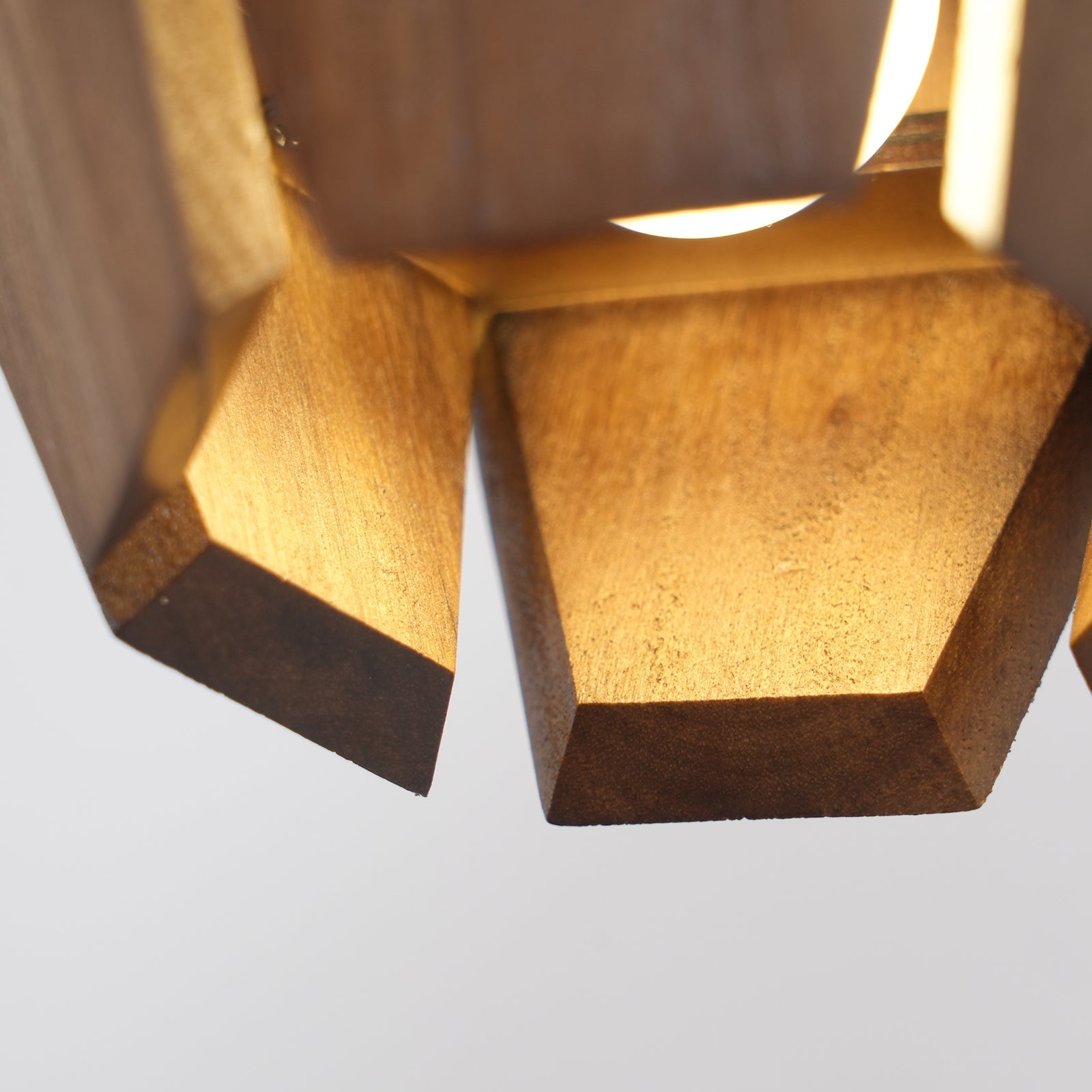 Wood Astris Plug In Wall Lamp