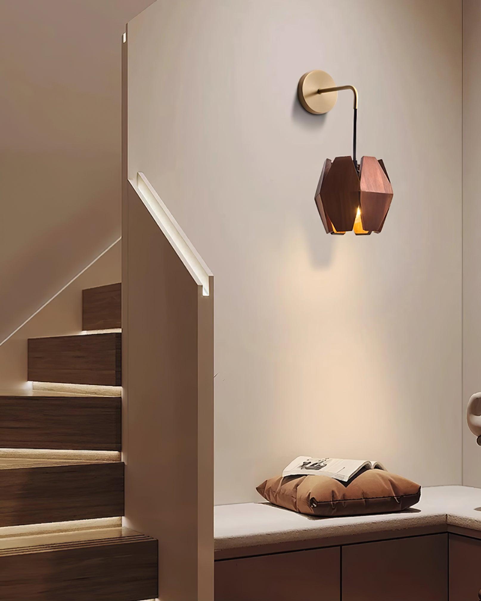 Wood Astris Wall Lamp