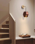 Wood Astris Plug In Wall Lamp