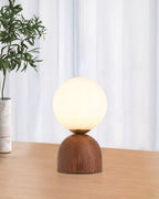 Wood Knuckle Table Lamp