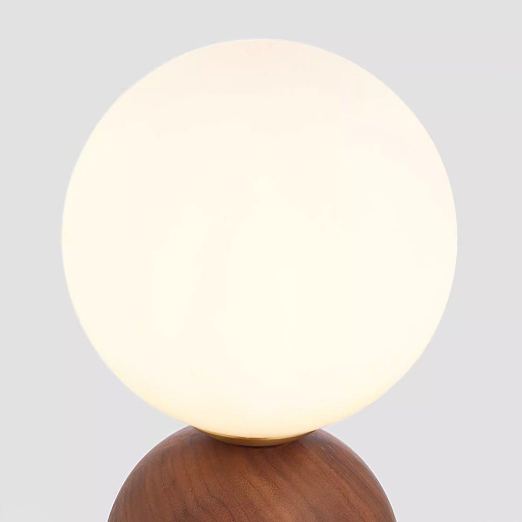 Wood Knuckle Table Lamp