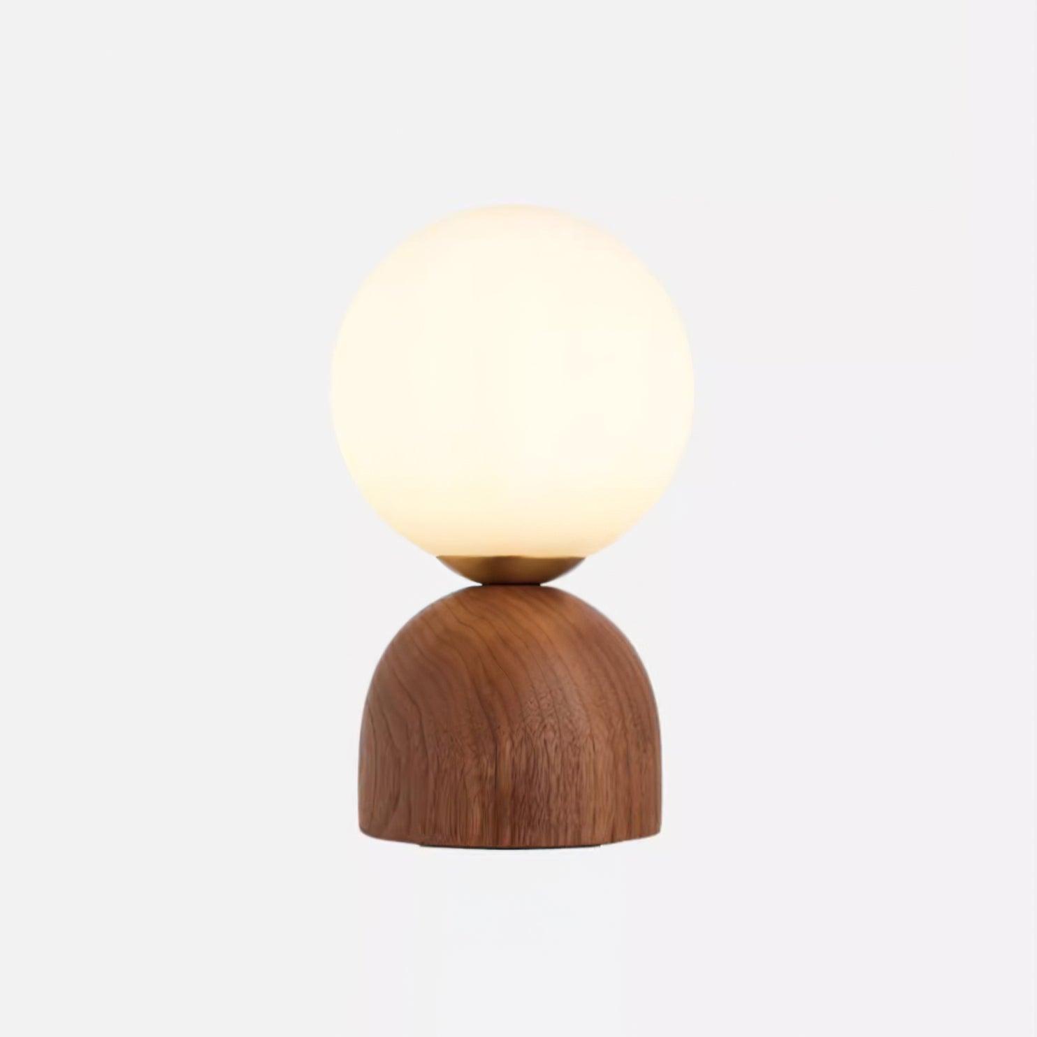 Wood Knuckle Table Lamp