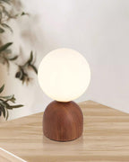 Wood Knuckle Table Lamp