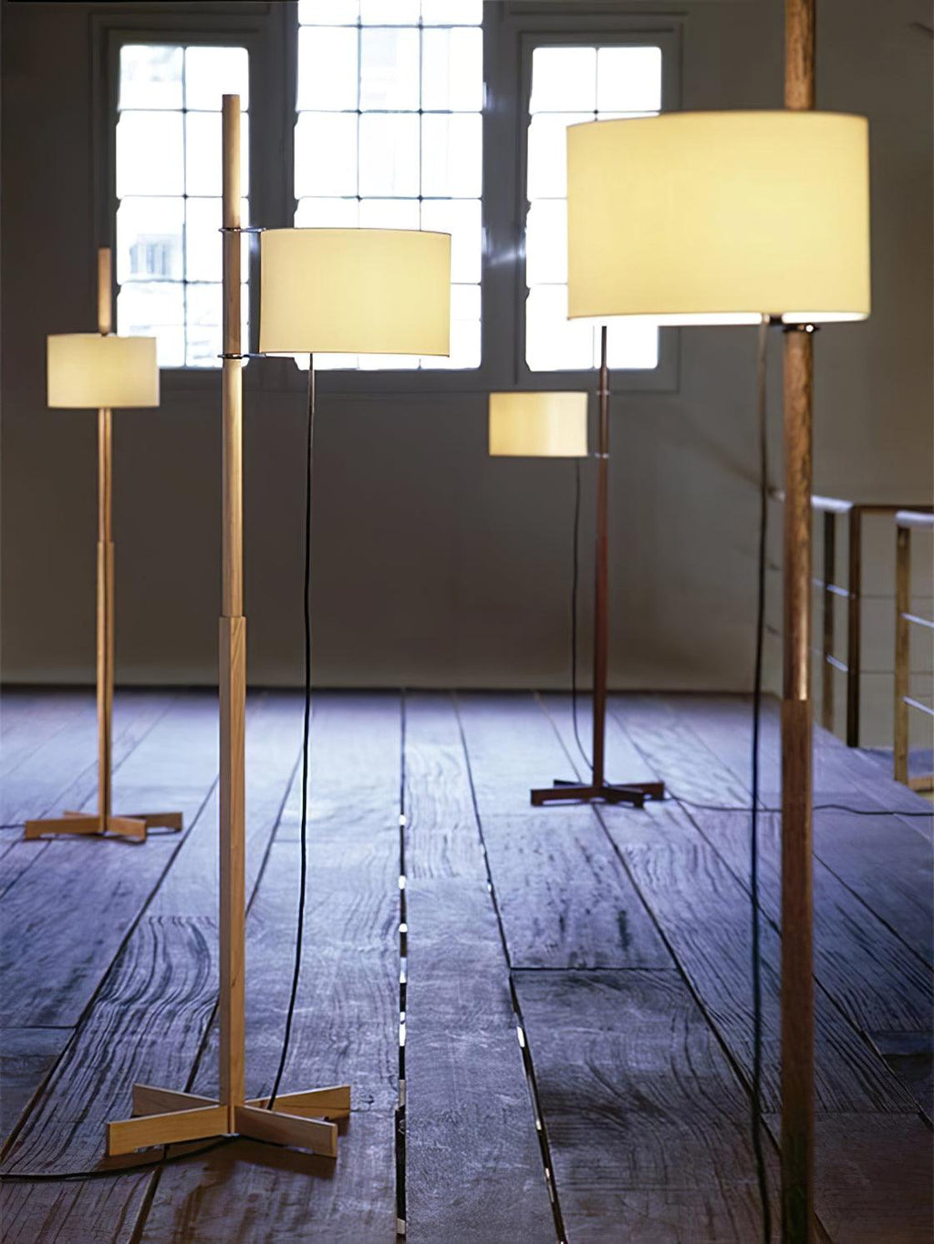 Gerald Wood Floor Lamp