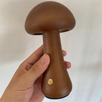 Wooden Mushroom Table Lamp