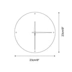 Zegary Travertine Clock Wall Lamp