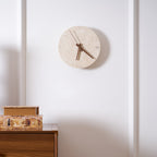 Zegary Travertine Clock Wall Lamp