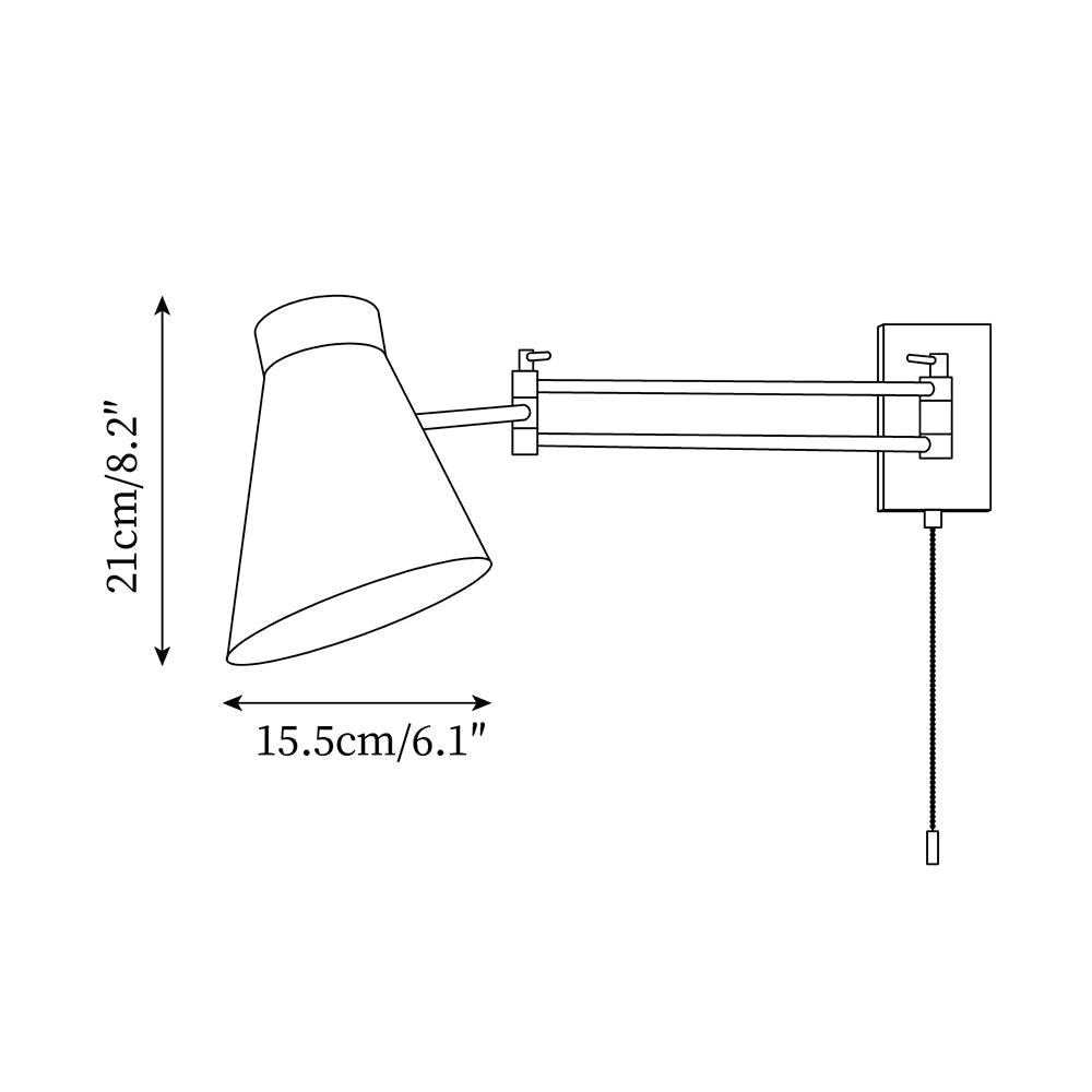 Zenith Swing Wall Lamp
