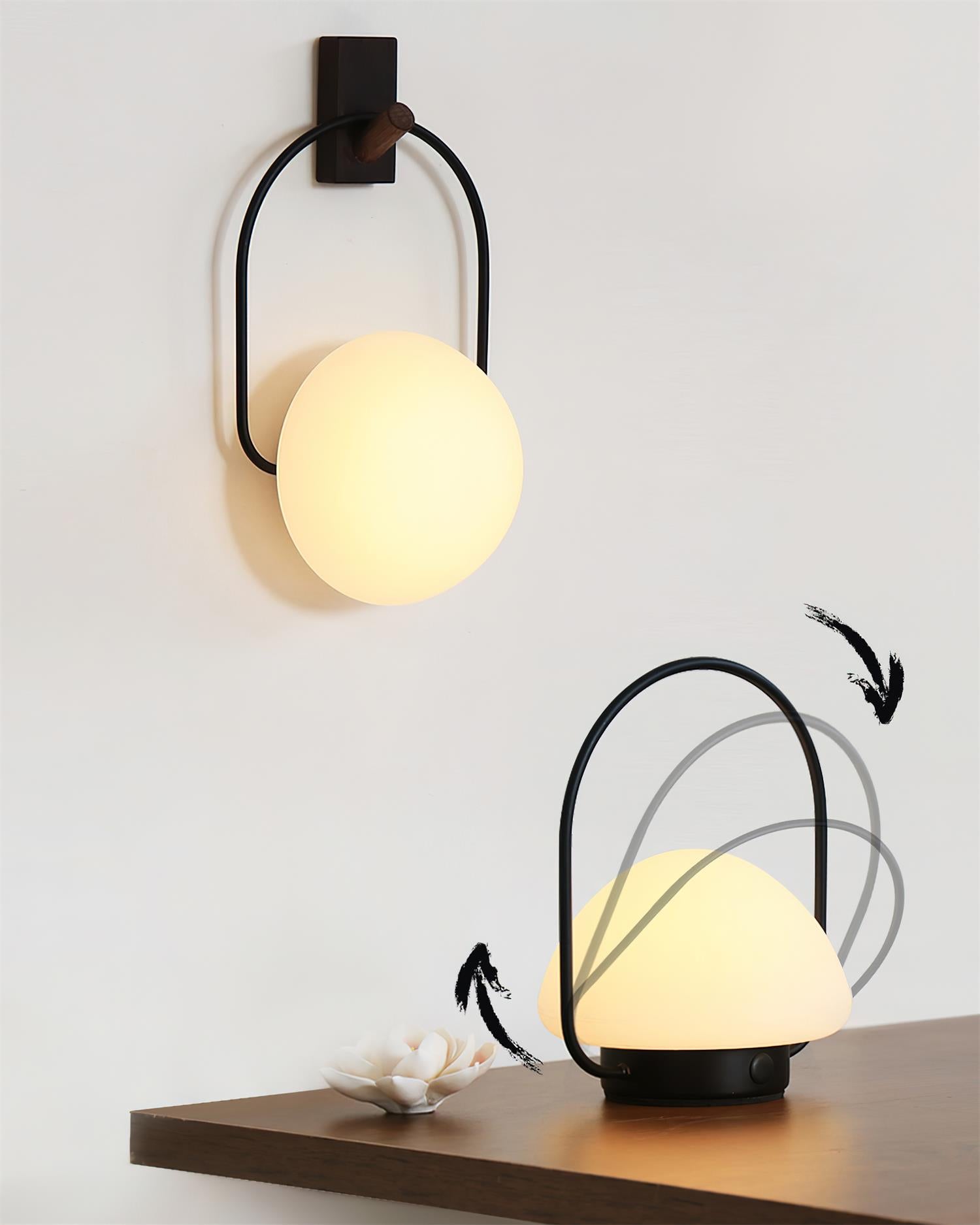 Zoe Portable Table Lamp (built-in battery)