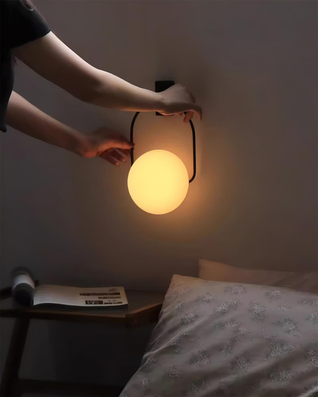 Zoe Portable Table Lamp (built-in battery)